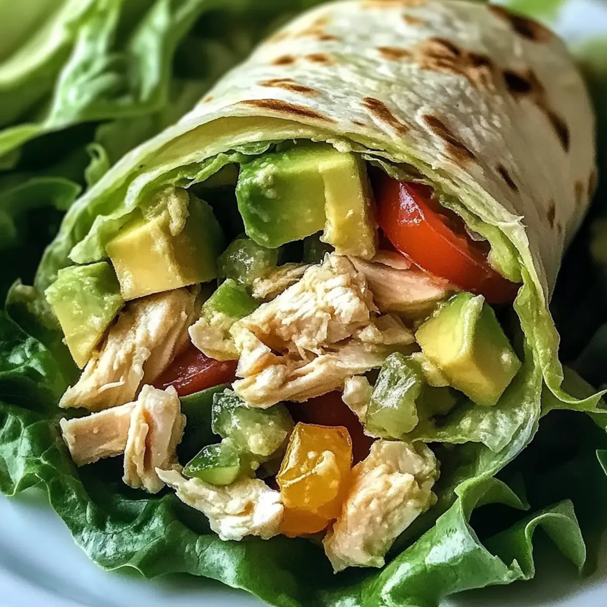 Keto Avocado Chicken Salad Wraps for a Guilt-Free Delight