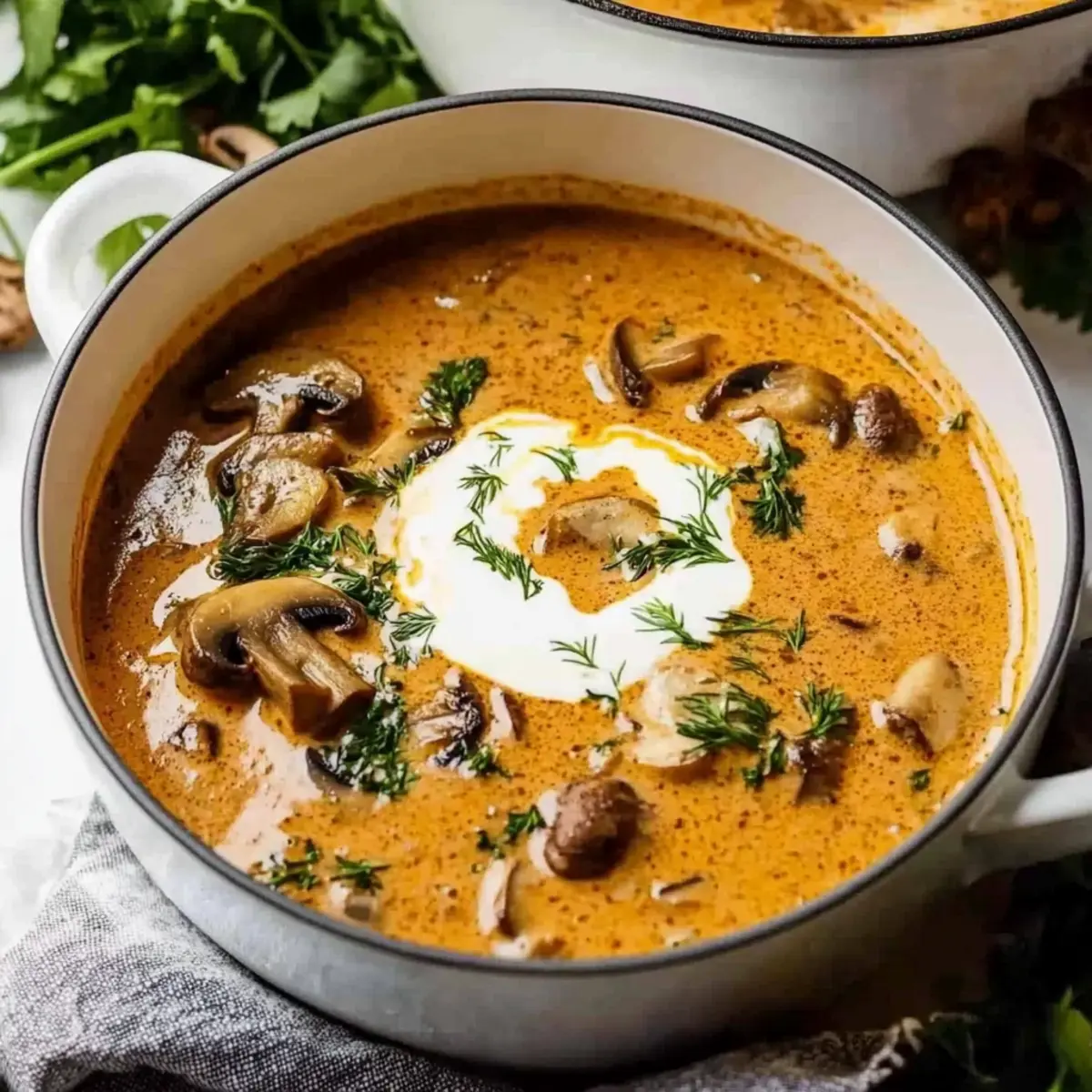 Heavenly Creamy Hungarian Mushroom Soup to Warm Your Soul
