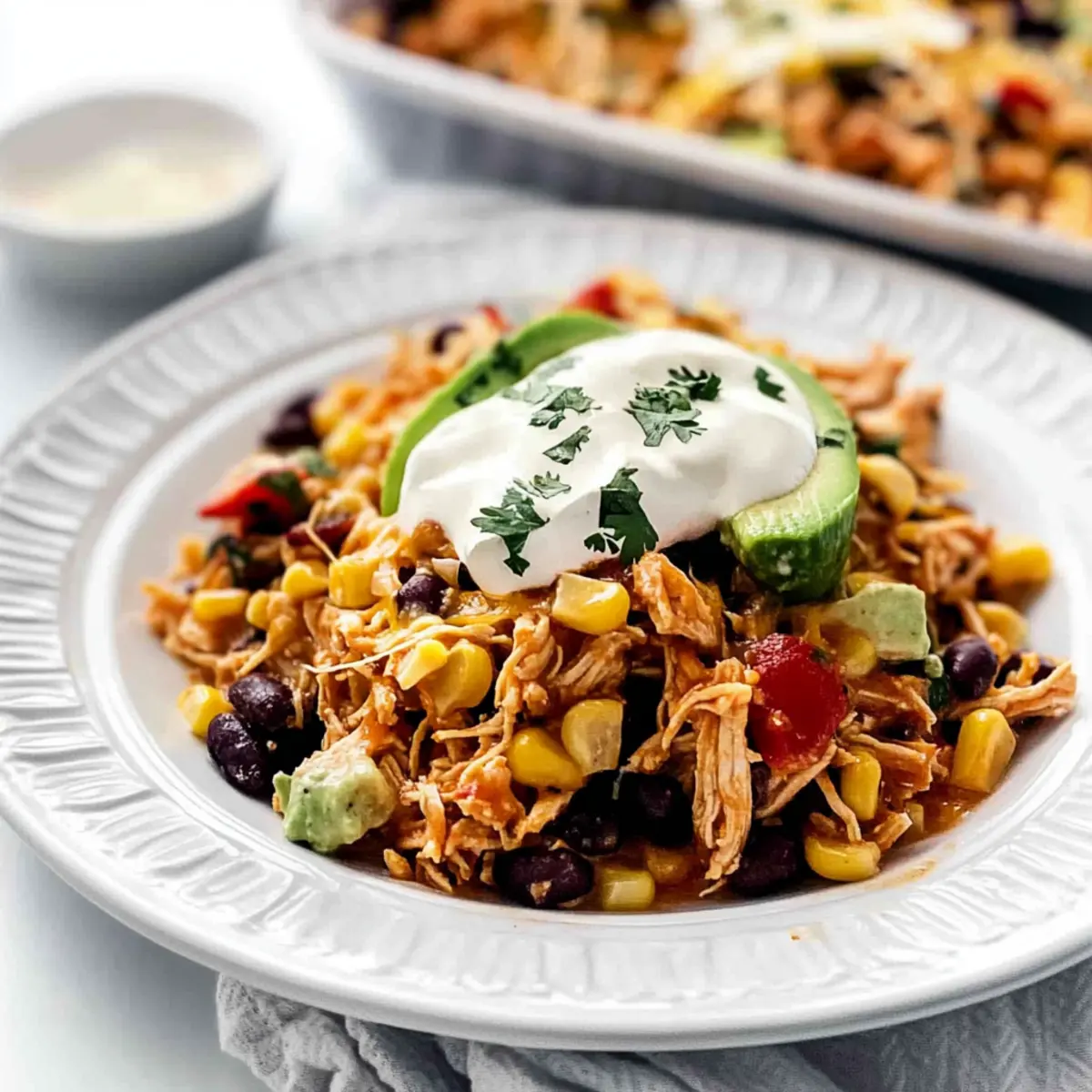 Satisfying Chicken Burrito Casserole for Easy Weeknight Dinners