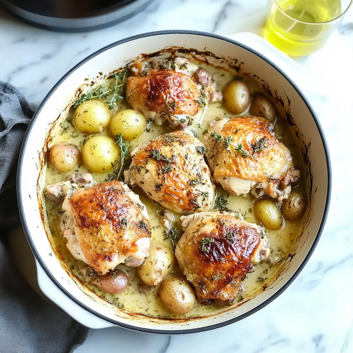 Comforting French Chicken Casserole for Cozy Nights