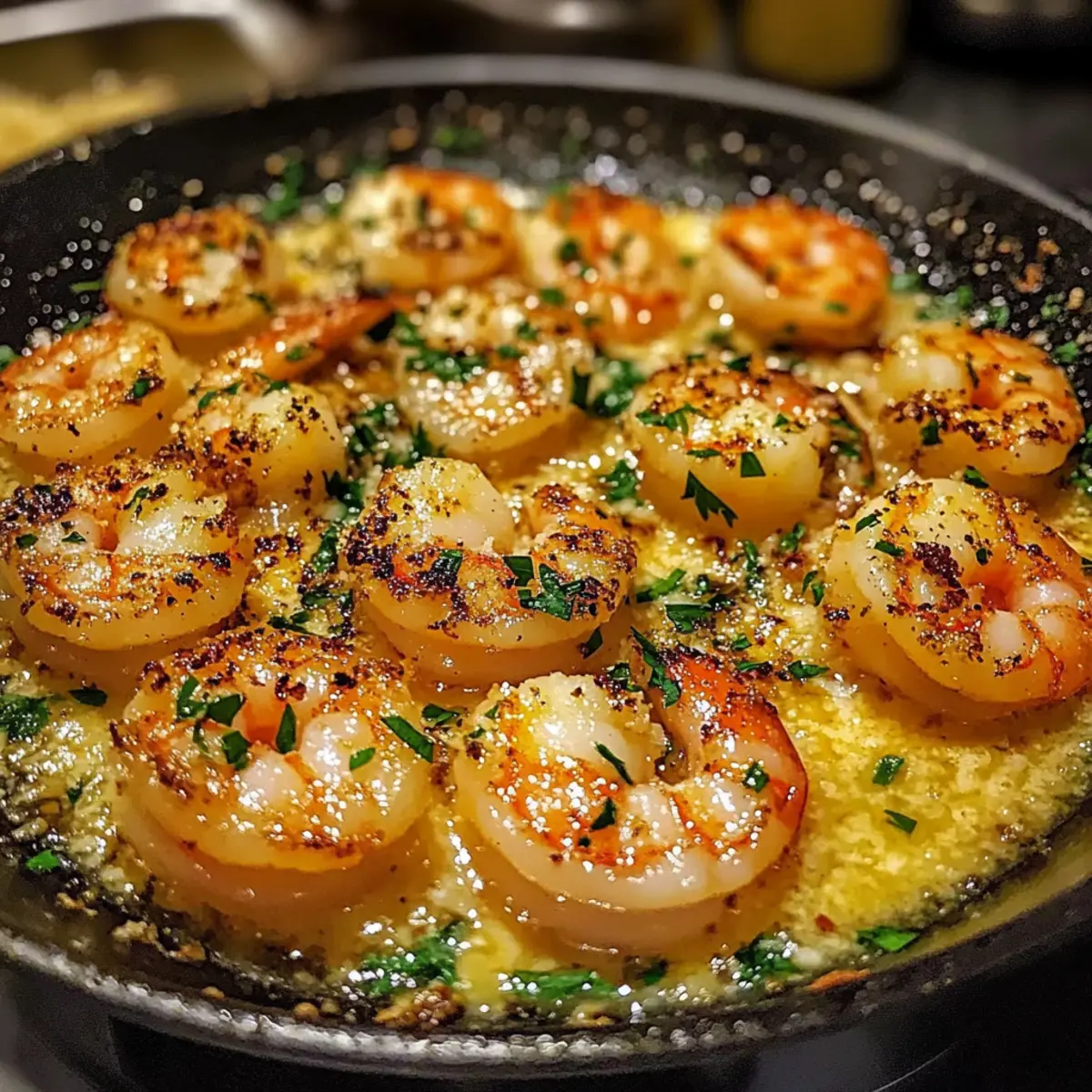Garlic Parmesan Shrimp Skillet That’s Restaurant-Ready at Home