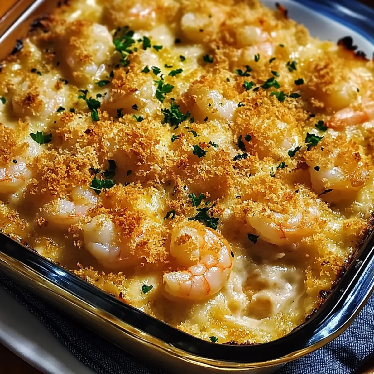 Creamy Shrimp Casserole That Feels Like a Warm Hug