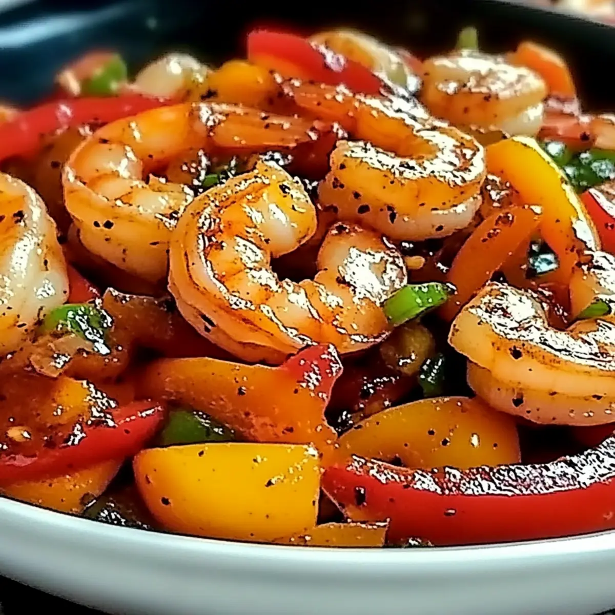 Savory Shrimp and Pepper Stir-Fry in Just 30 Minutes