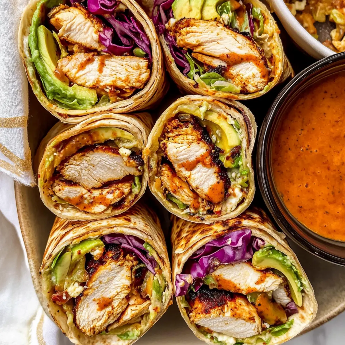 Savory Southwest Chicken Wraps That You’ll Crave!
