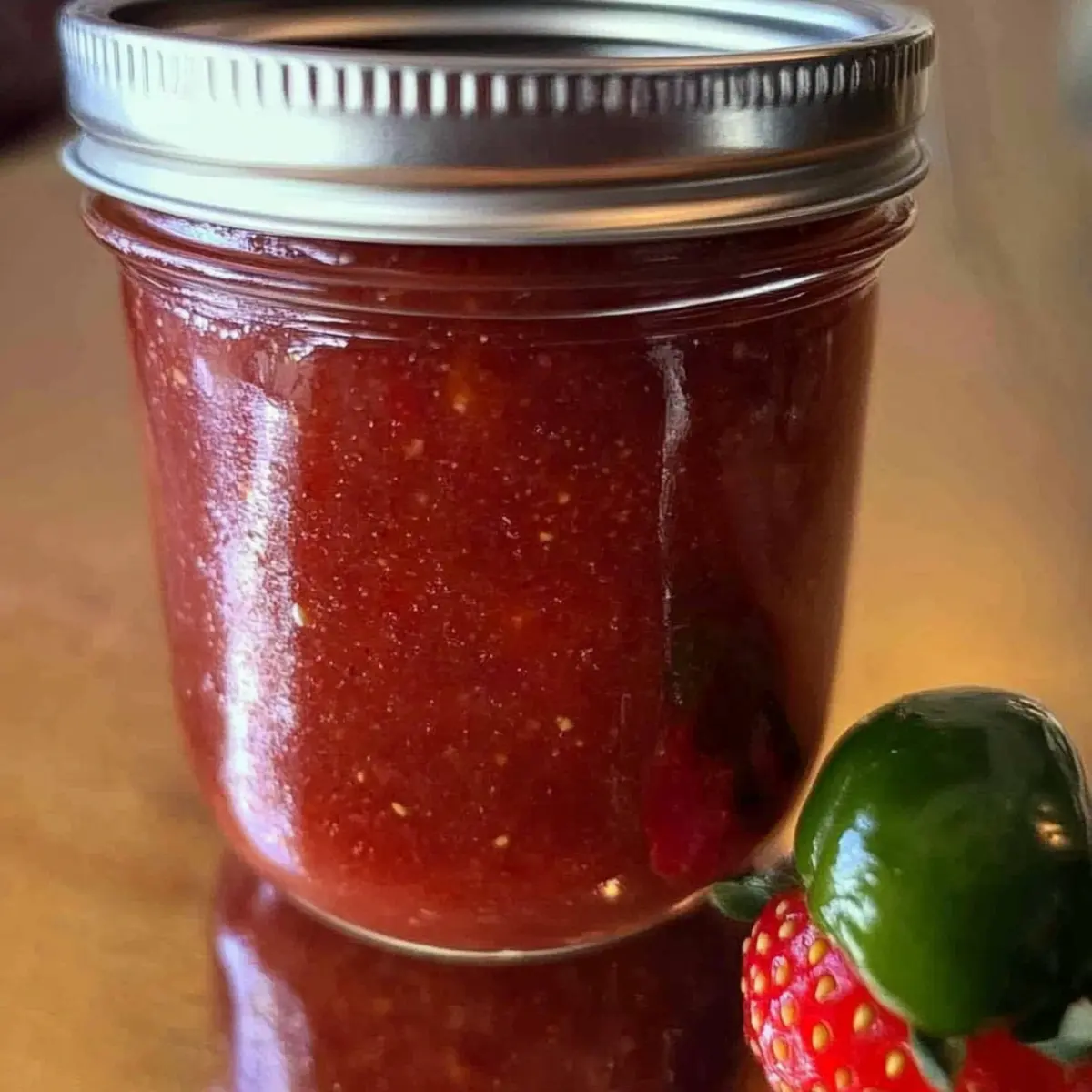 Sweet & Spicy Strawberry Jalapeno Bourbon BBQ Sauce Delight