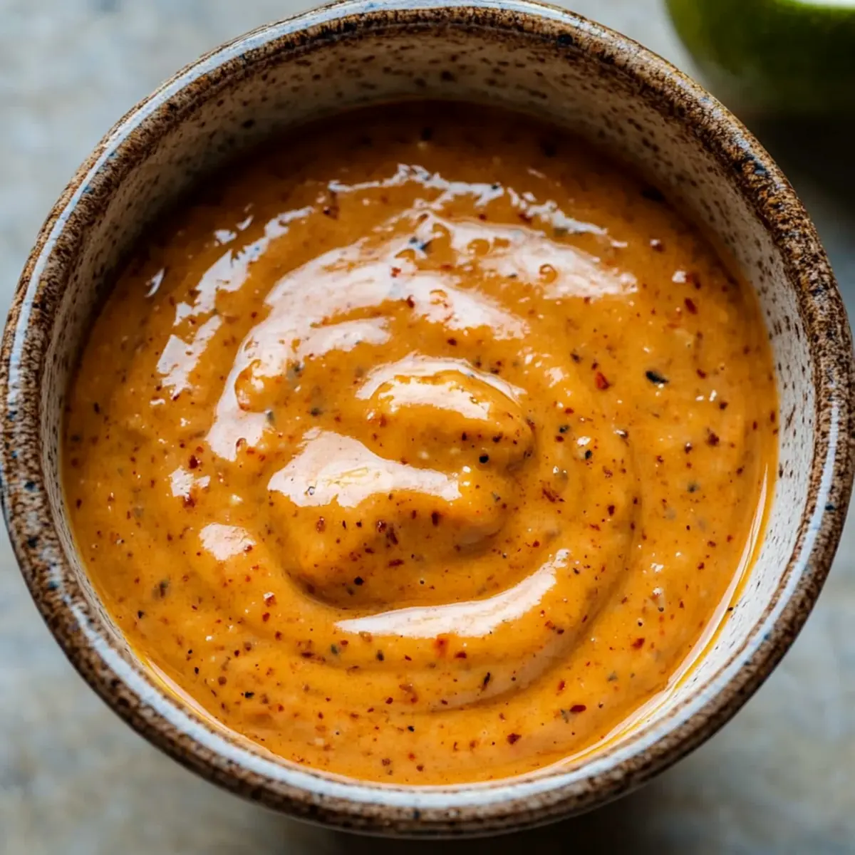 Creamy Chipotle Sauce with Garlic and Sour Cream Bliss