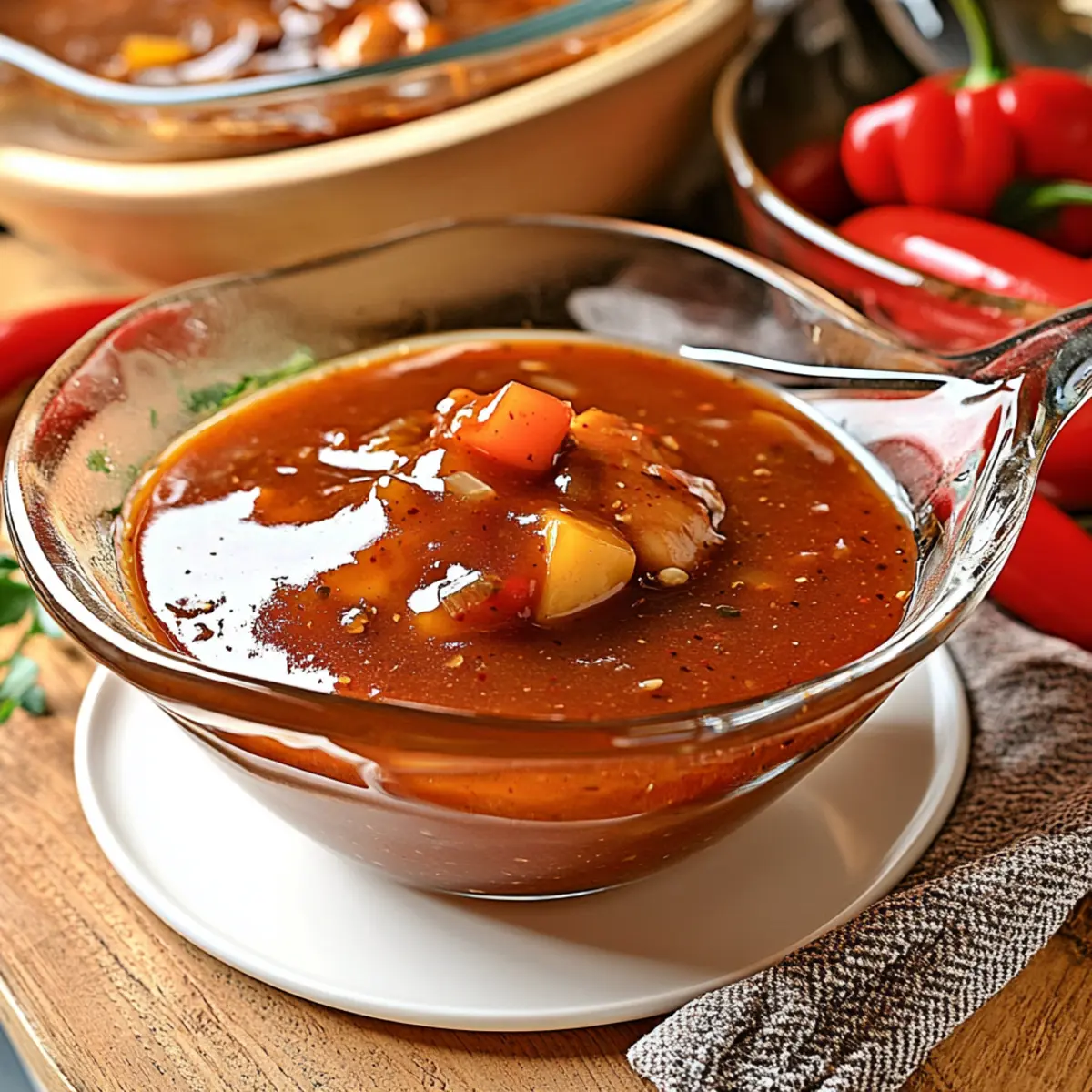 Homemade Sweet and Sour Sauce Without Pineapple in 5 Minutes