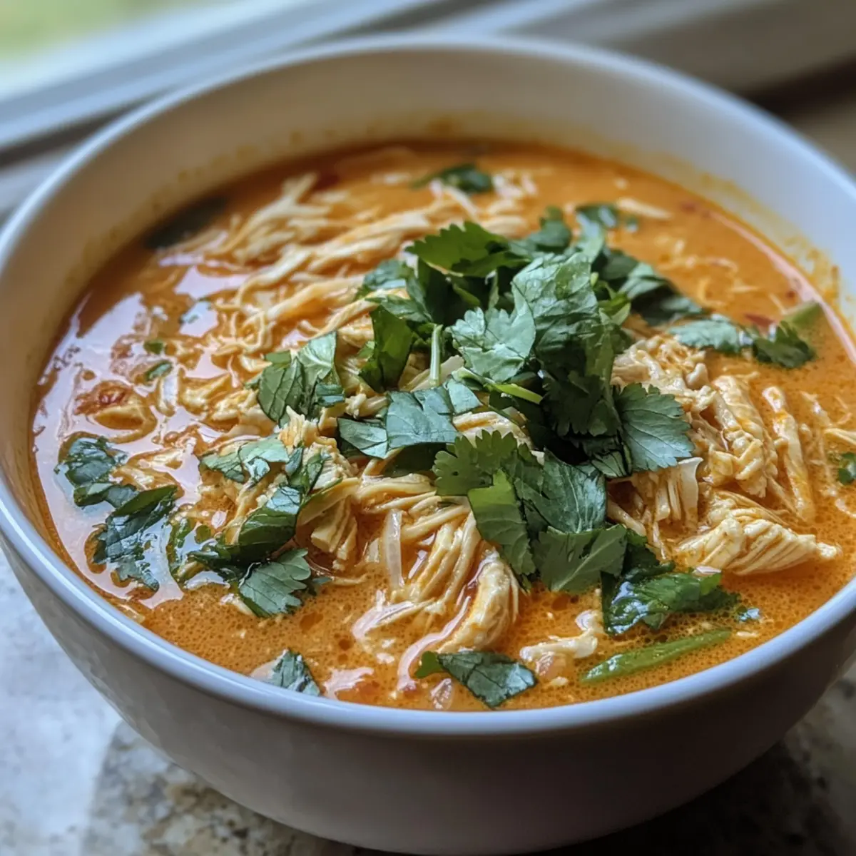 Comforting Thai Chicken Curry Soup You Can Whip Up Fast