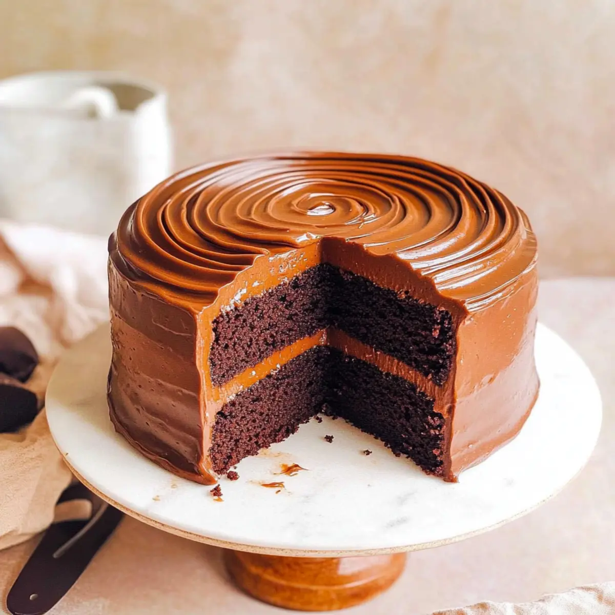 Irresistible Salted Caramel Chocolate Fudge Cake Recipe
