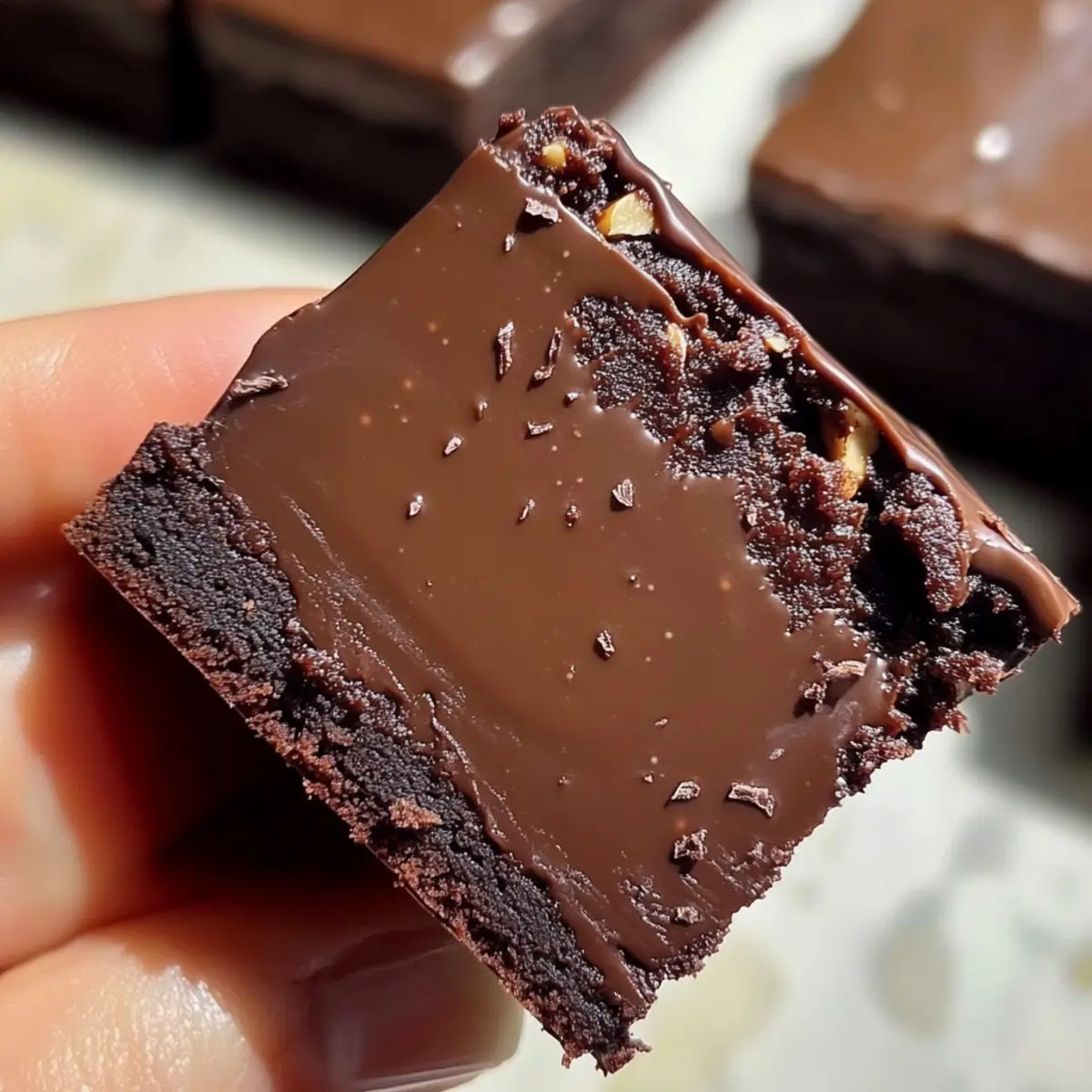 Decadent Chocolate Ganache Gooey Brownies You'll Crave