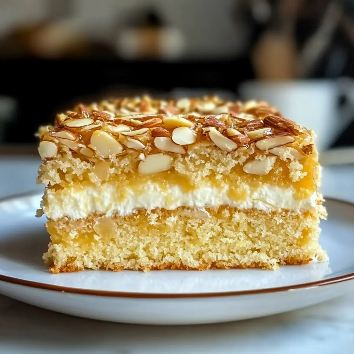 Savor the Sweetness of German Bee Sting Cake Delight!