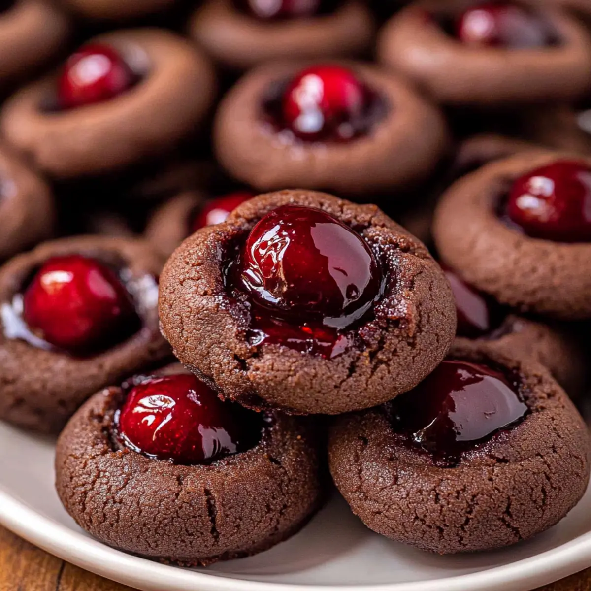 Irresistible Chocolate Cherry Cookies for Sweet Moments