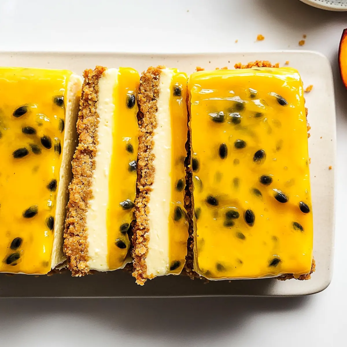 Dreamy No Bake Passion Fruit Cheesecake That Will Wow You