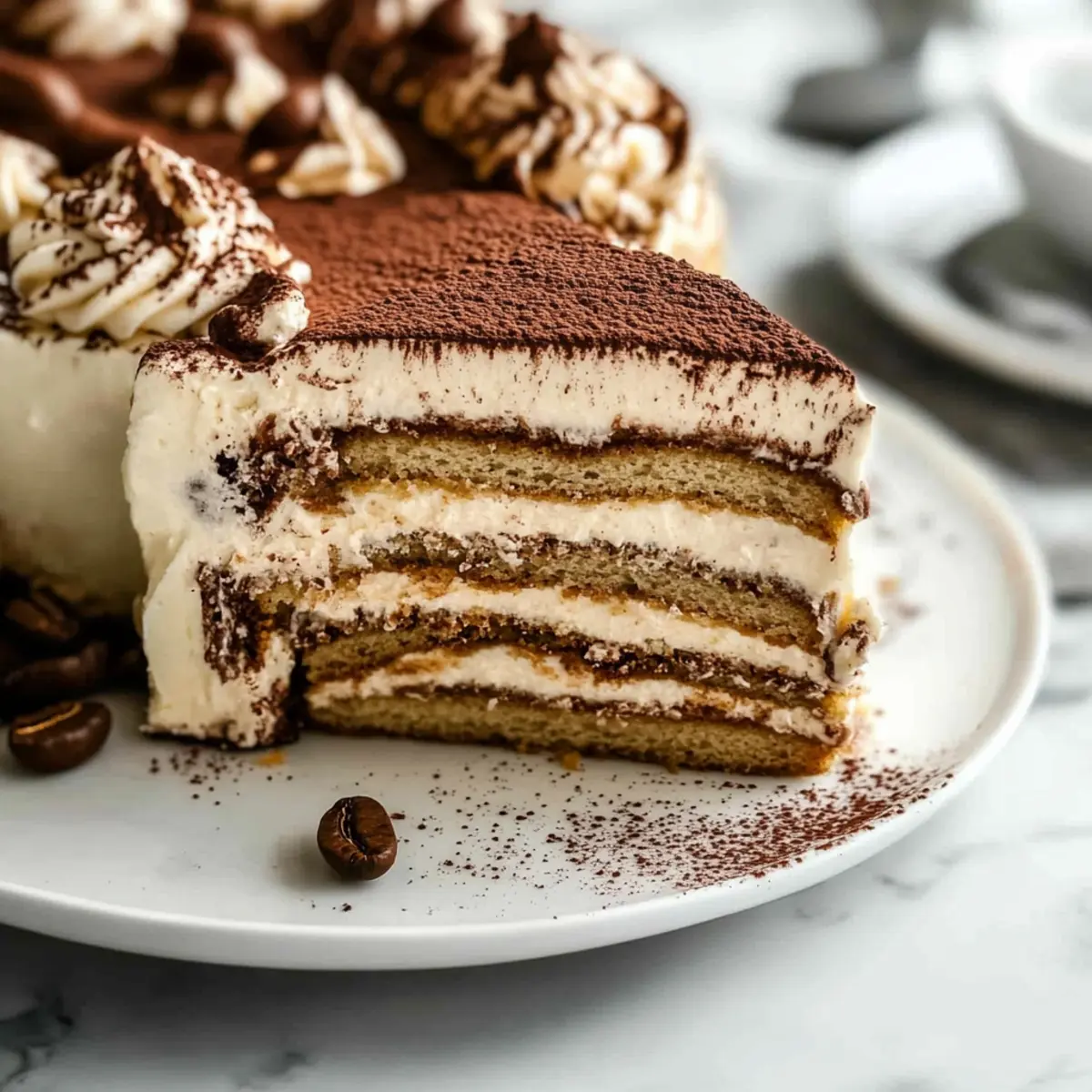 Decadent Tiramisu Cake with Mascarpone Frosting for Any Occasion
