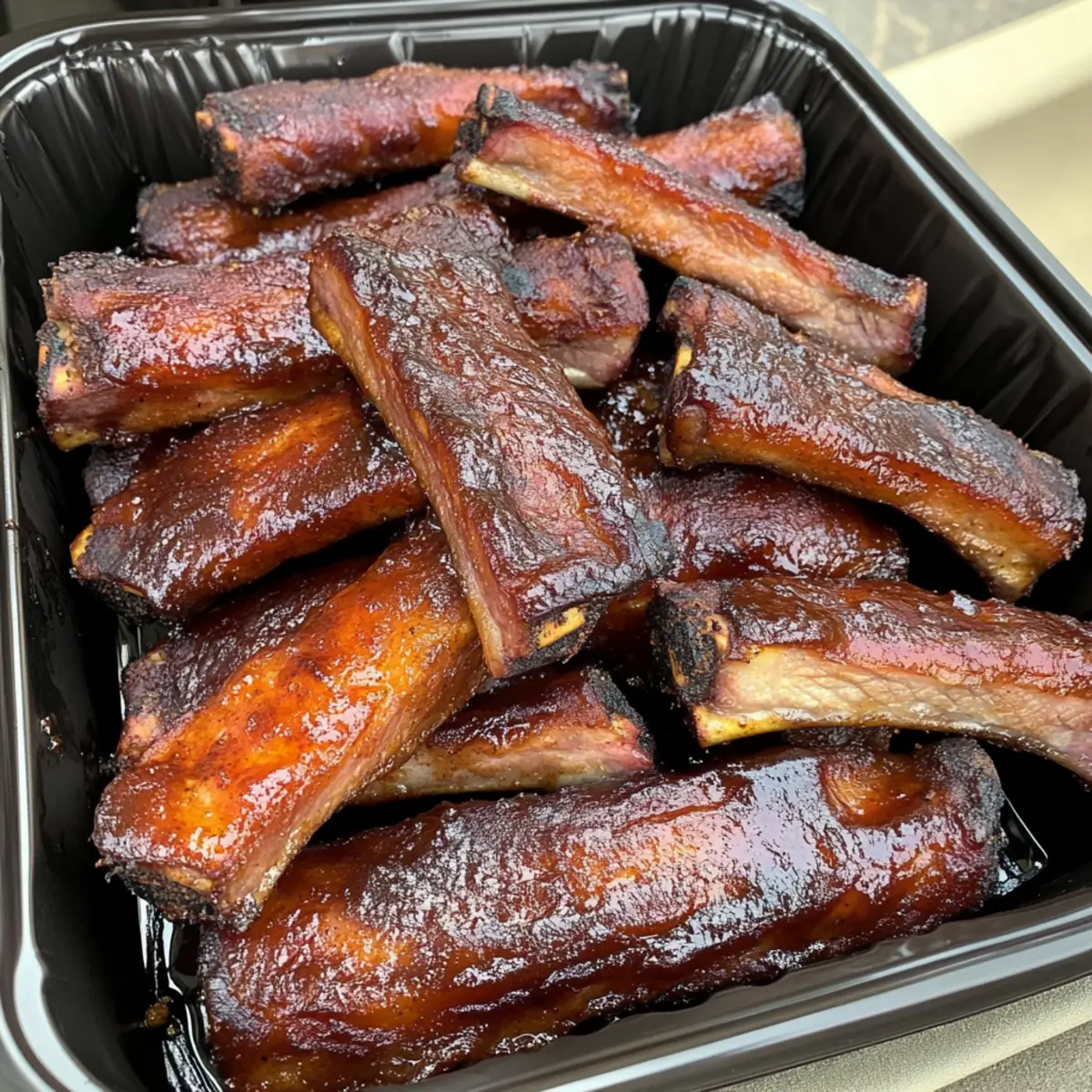 Sweet Heat Peach Party Ribs for Flavorful Summer Feasts