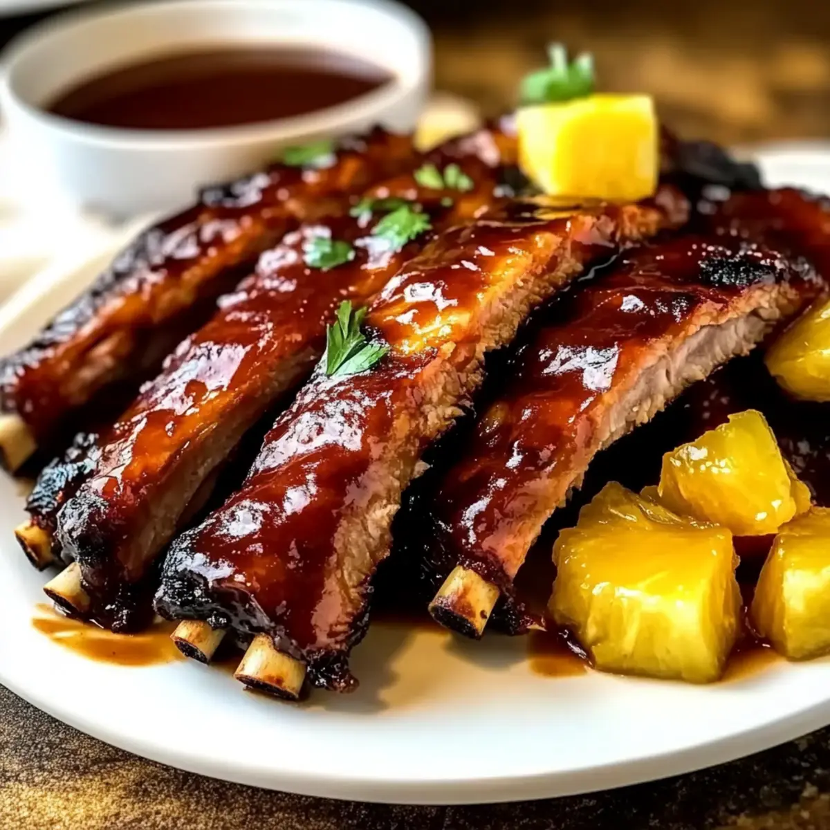 Irresistible Pineapple Glazed Ribs for Your Game Day Feast