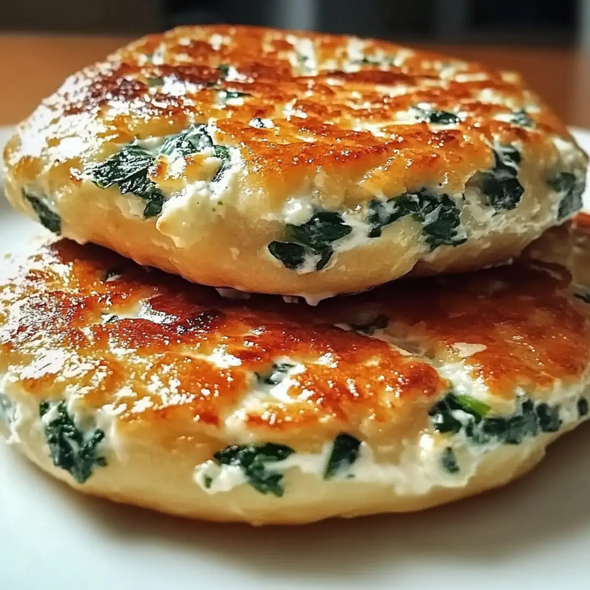 Spinach Cottage Cheese Flat Bagels: Wholesome Flavor Awaits