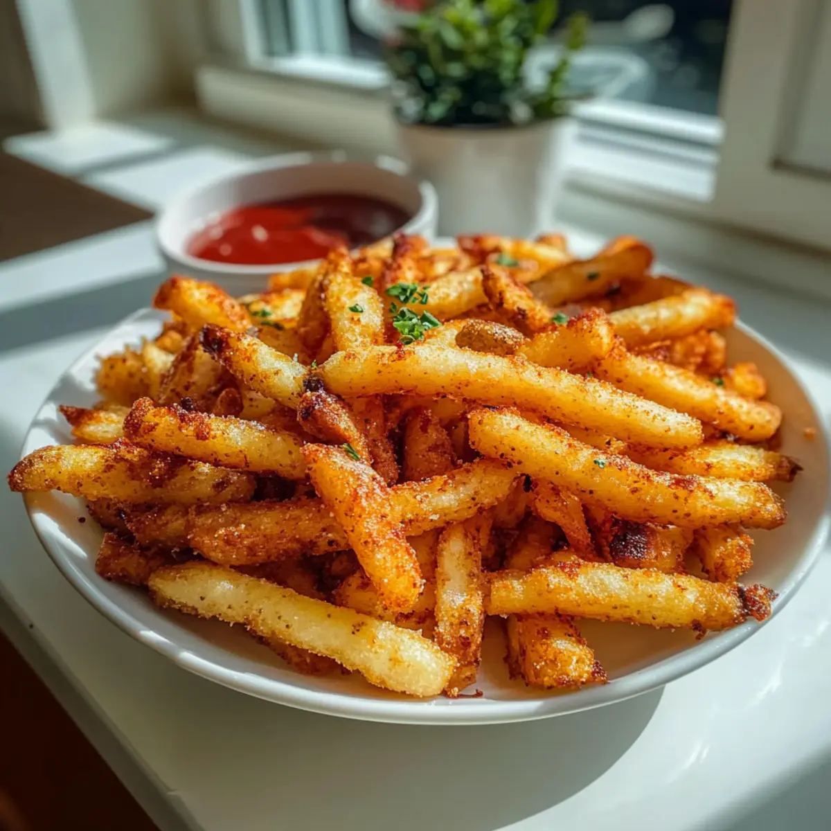 Crispy Baked Cottage Cheese Fries for Guilt-Free Snacking