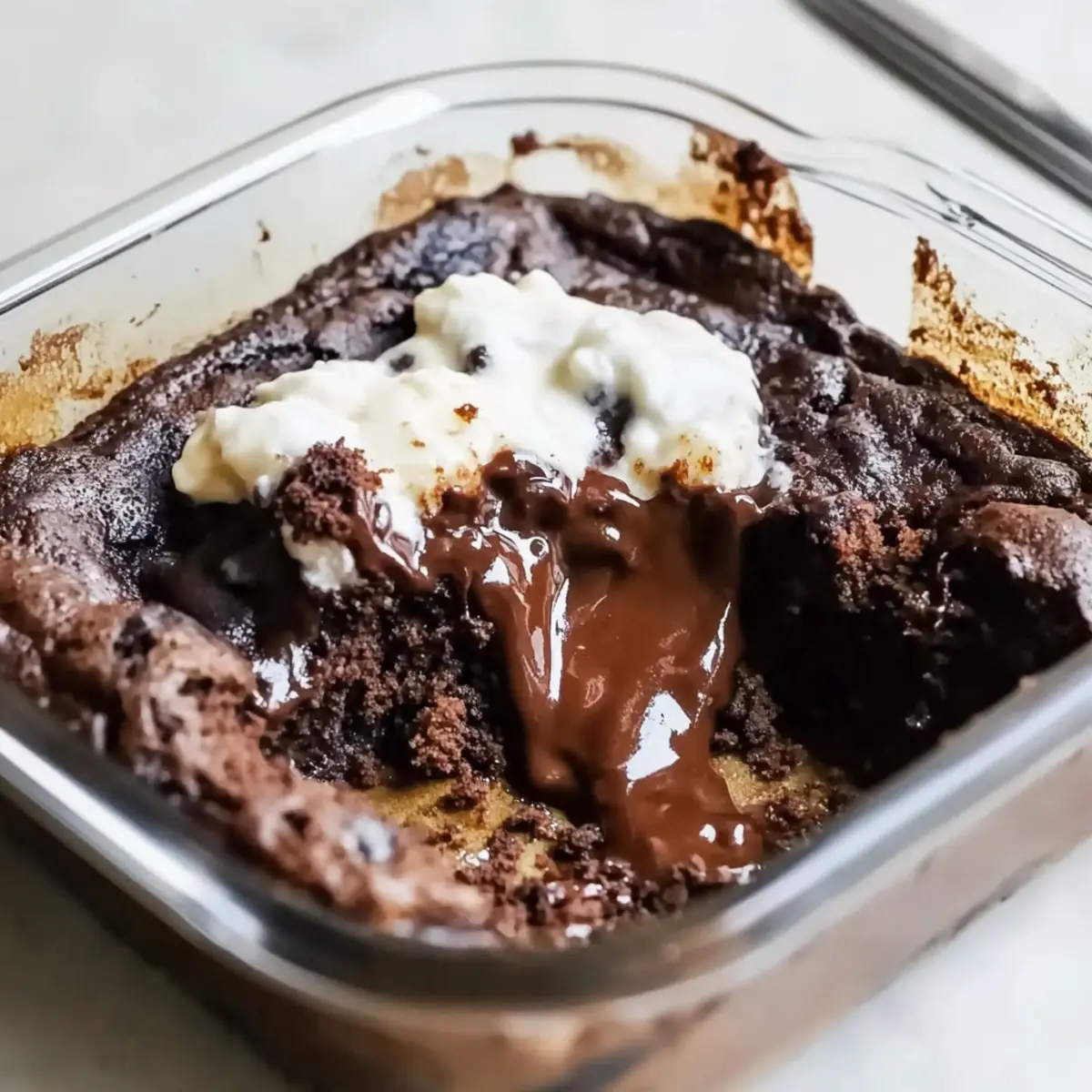 Gooey Cottage Cheese Lava Cake: Guilt-Free Indulgence