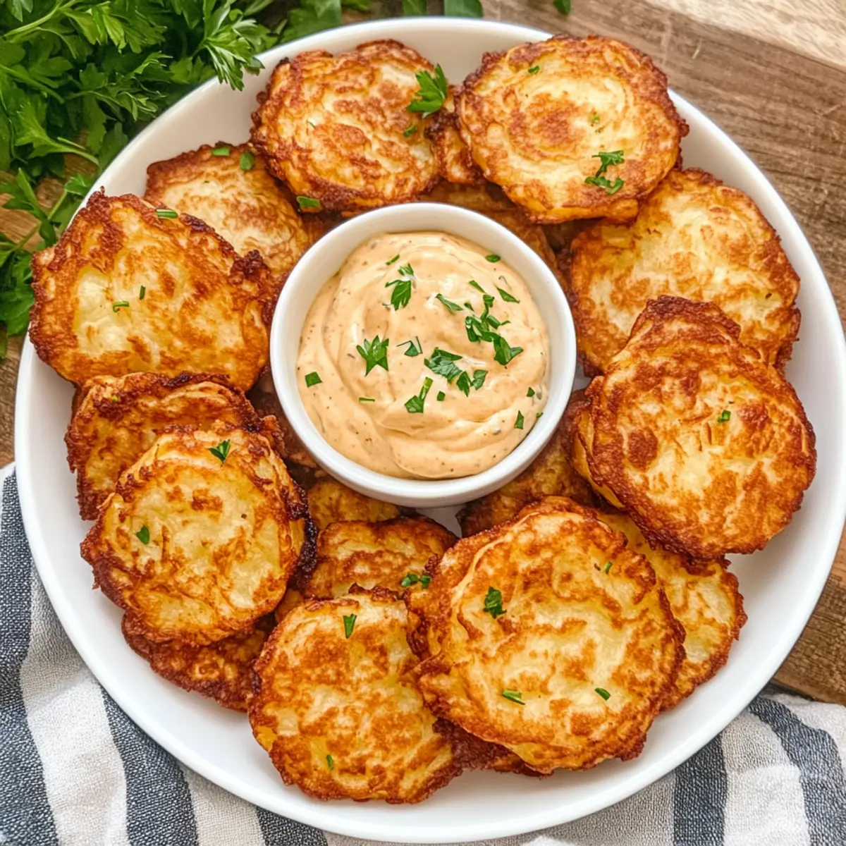 Classic Spanish Potato Fritters Perfect for Any Gathering