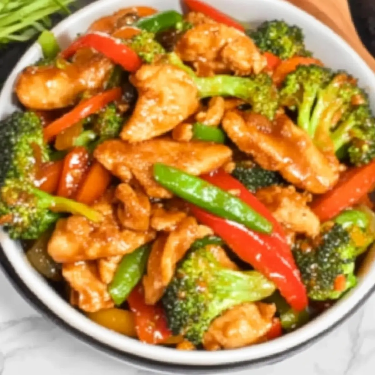Savor Homemade Chicken with Mixed Vegetable Stir Fry Delight