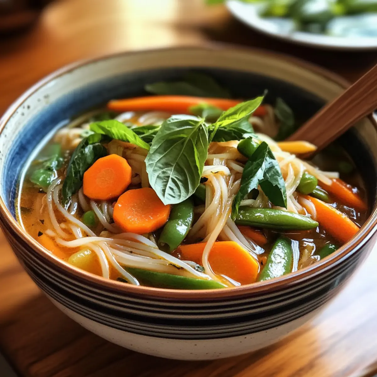 Delicious Thai Vegetable Noodle Soup in Just 25 Minutes