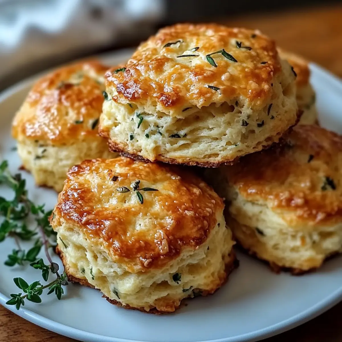 Savory Herb and Cheese Scones for a Cozy Breakfast Treat