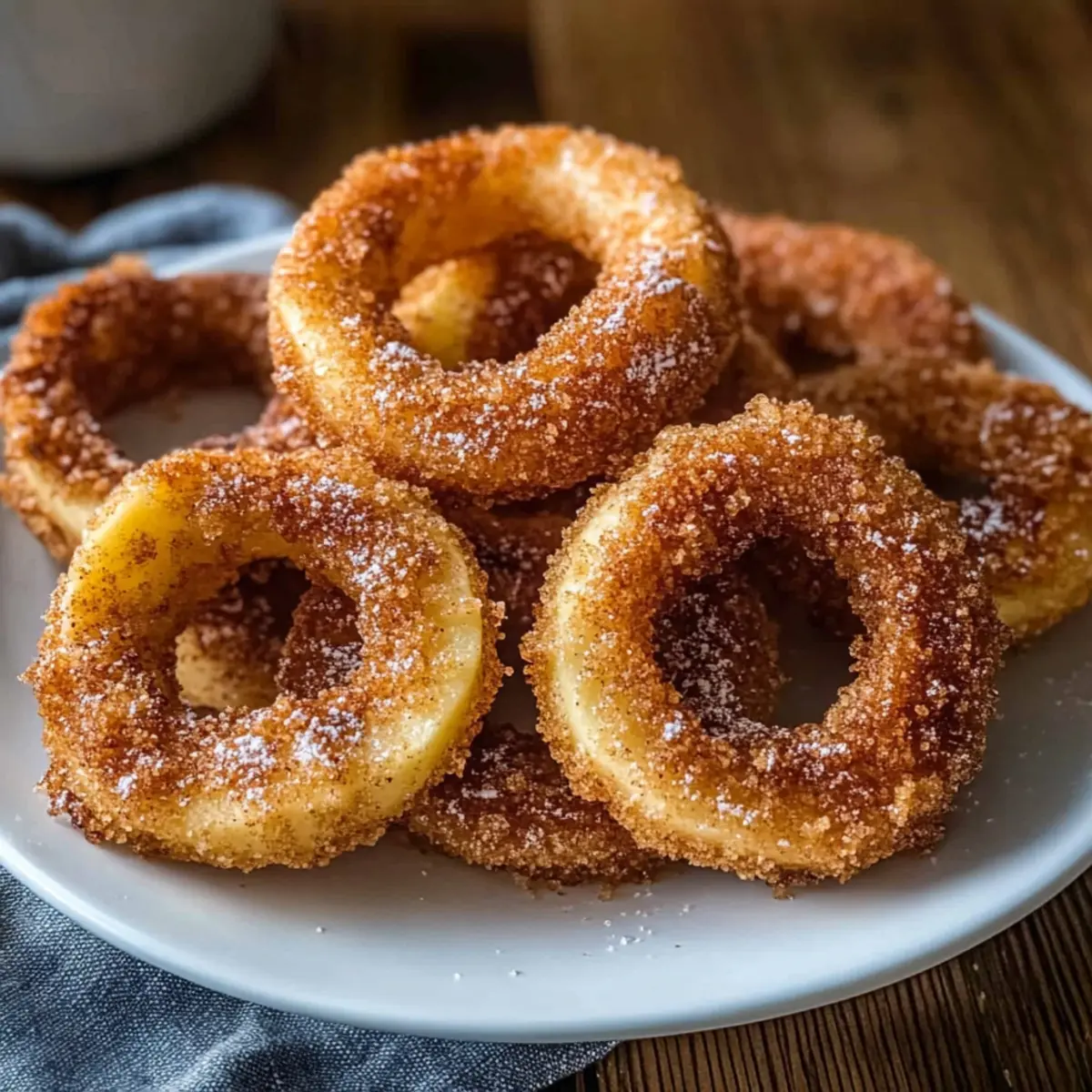 Crispy & Sweet Air Fryer Cinnamon Apple Rings You’ll Love