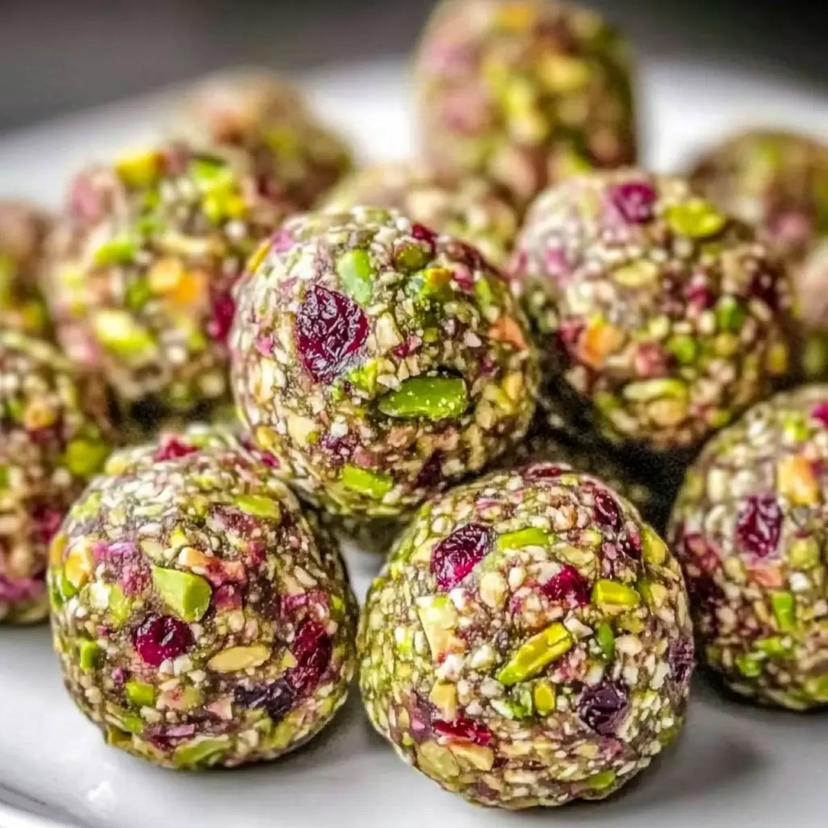 Cranberry Pistachio Protein Bites for a Nutritious Boost