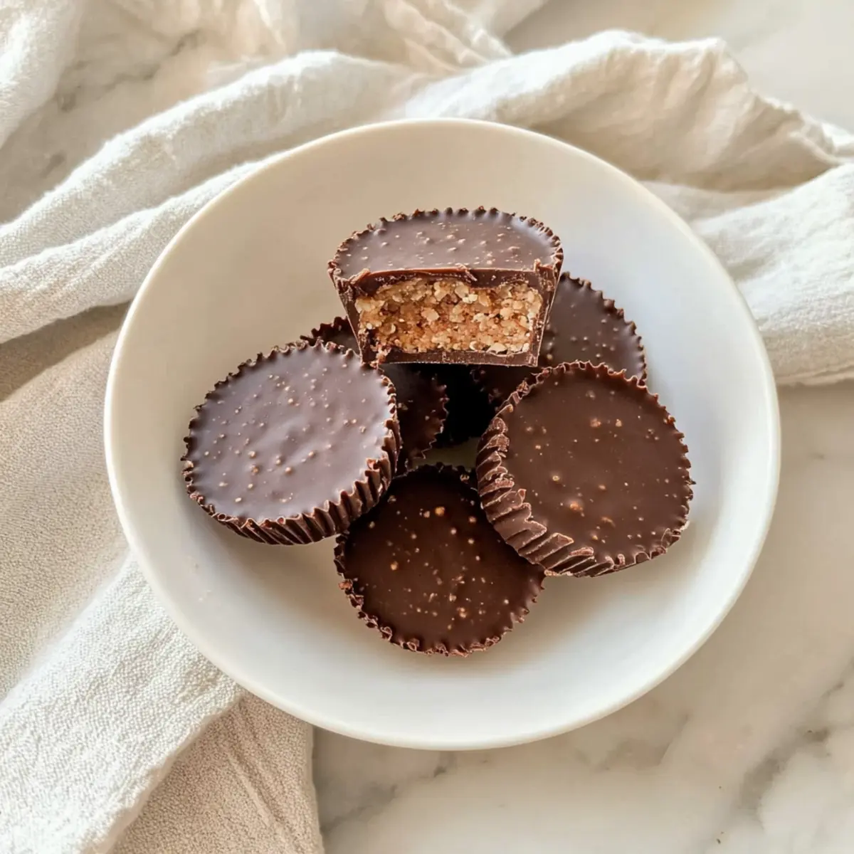 Delicious Quinoa Crunch Peanut Butter Cups for Healthy Indulgence