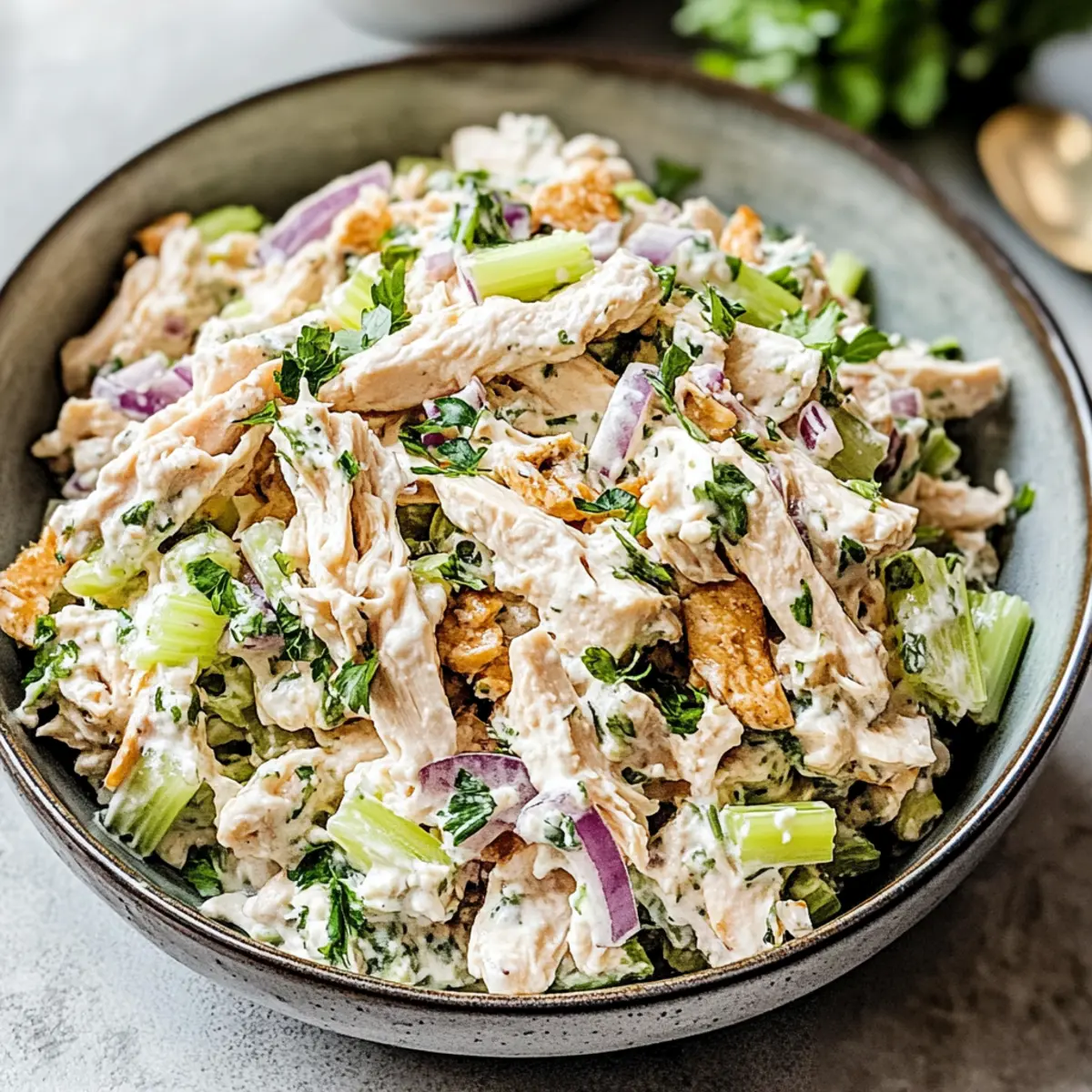 Refreshing Cottage Cheese Chicken Salad for Summer Bliss