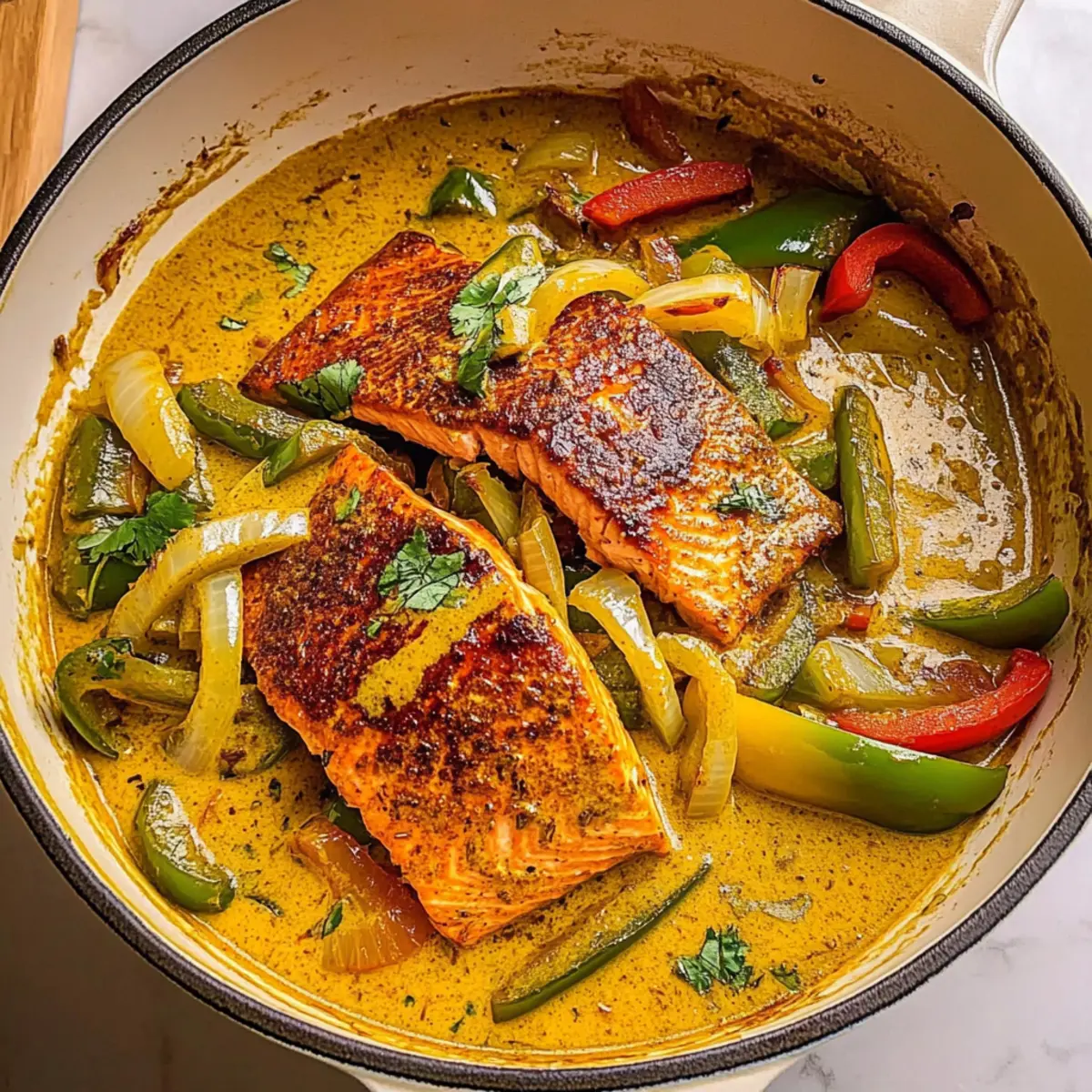 Caribbean-Style Coconut Curry Salmon That's Simply Irresistible