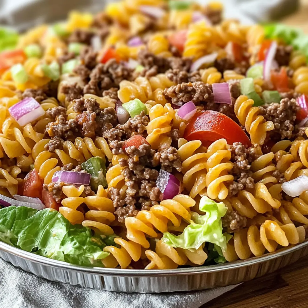 Big Mac Pasta Salad: Comfort Food Perfect for Any Crowd