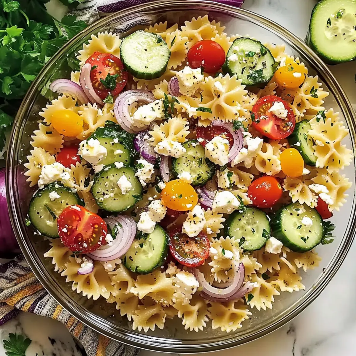 Mediterranean Pasta Salad That Will Steal Your Heart