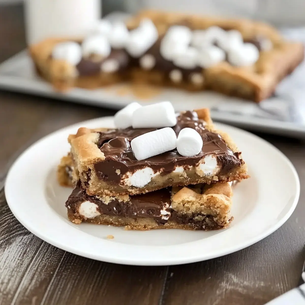 Decadent S’mores Cookie Bars You’ll Want to Devour Today