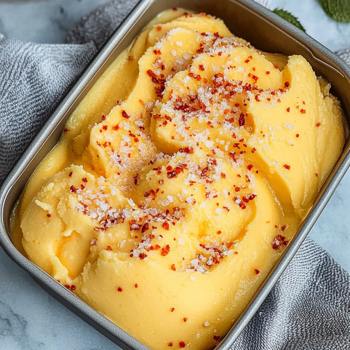 Delightful Chili Lime Mango Sorbet for Hot Summer Days