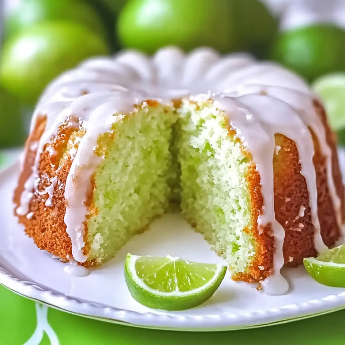 Key Lime Pound Cake: Zesty, Moist Bliss for Your Table