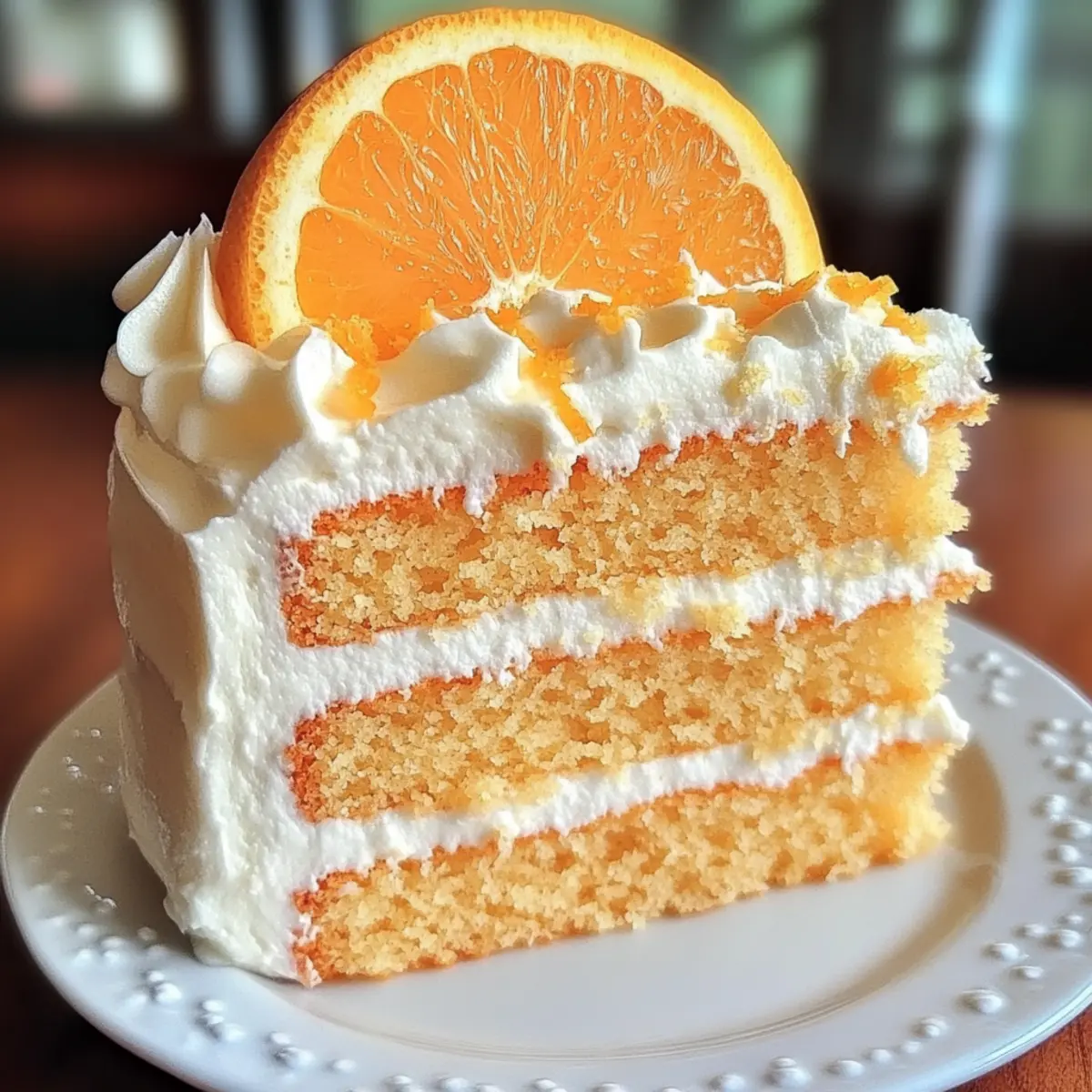 Refreshing Orange Creamsicle Cake for Summer Bliss