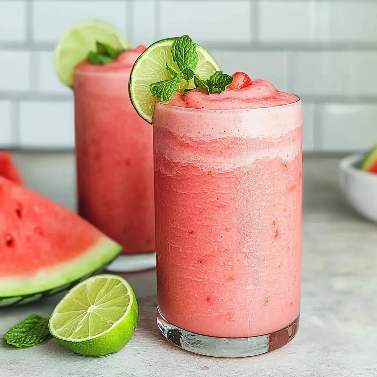 Hydrating Watermelon Smoothie for a Refreshing Summer Treat
