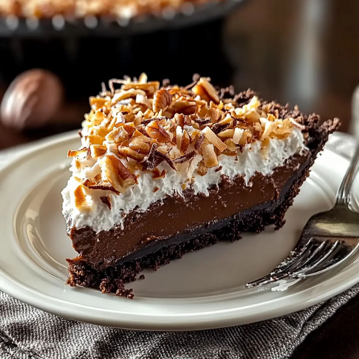 Irresistible No-Bake German Chocolate Pie for Easy Indulgence