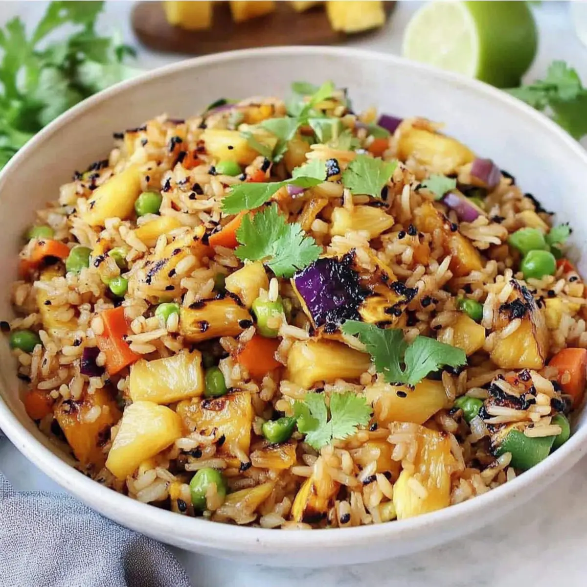 Vegan Pineapple Fried Rice: A Tropical Flavor Adventure