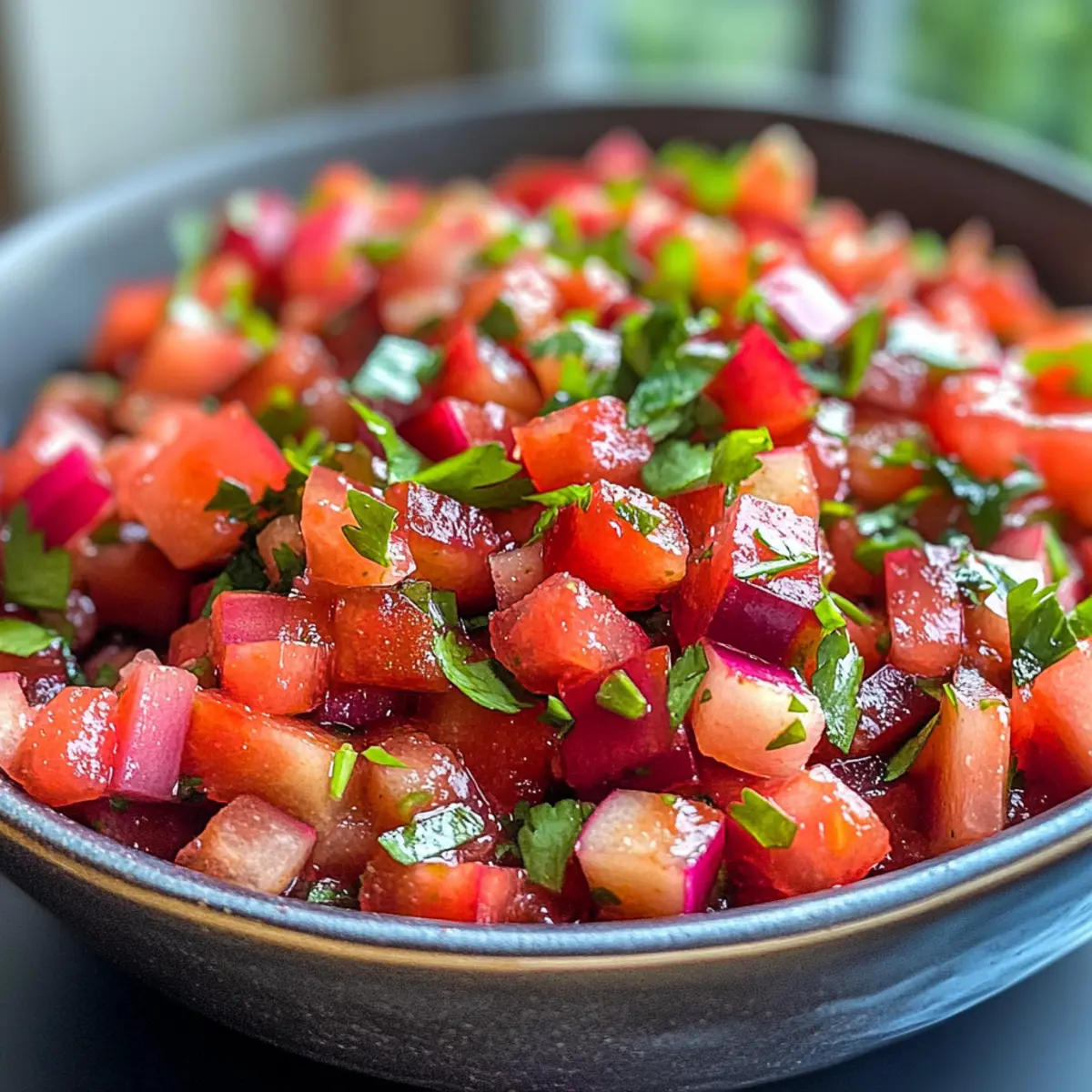 Bright and Tangy Fresh Rhubarb Salsa You’ll Crave
