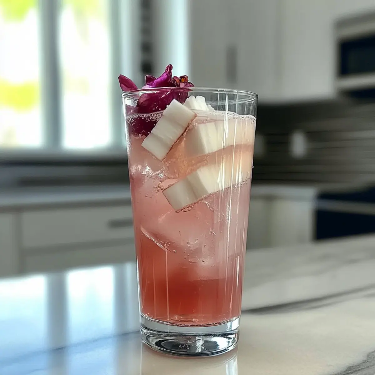 Coconut Hibiscus Breeze Mocktail: Your Ultimate Refreshing Sip