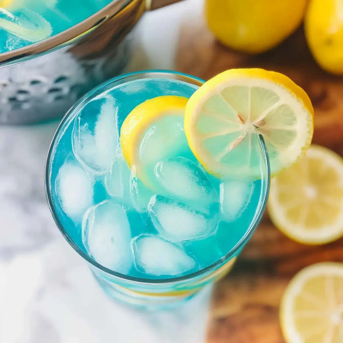 Delicious Blue Raspberry Lemonade to Beat the Summer Heat