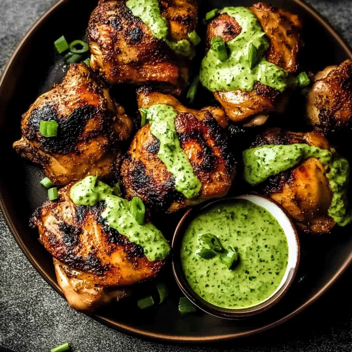 Zesty Peruvian Chicken with Green Sauce You'll Crave