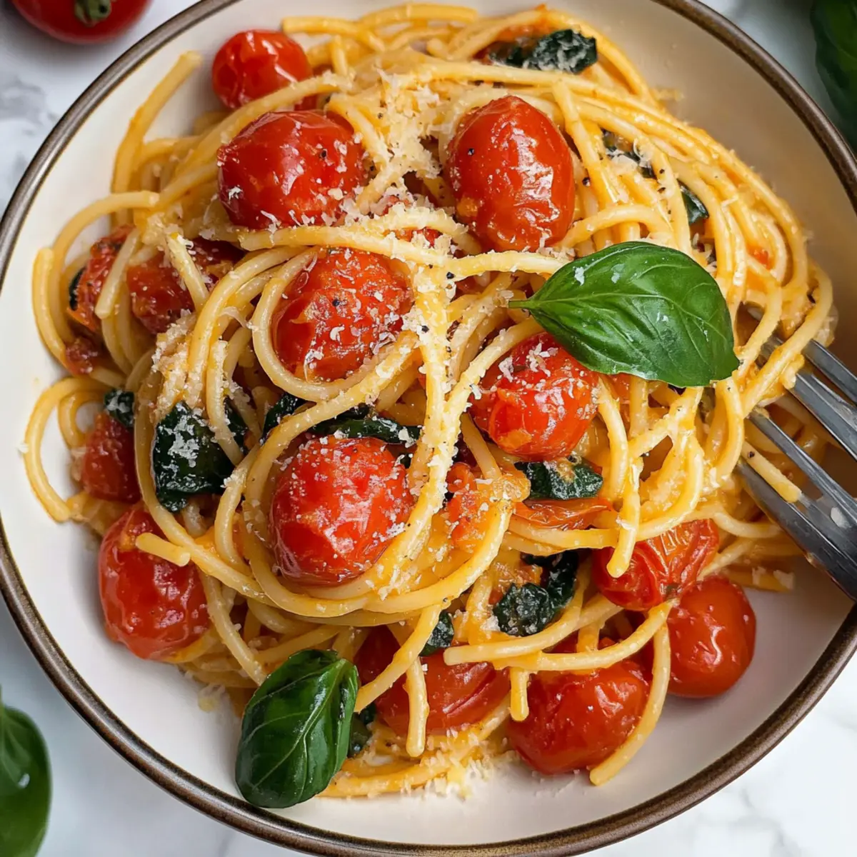 Delicious Cherry Tomato Pasta in Under 30 Minutes