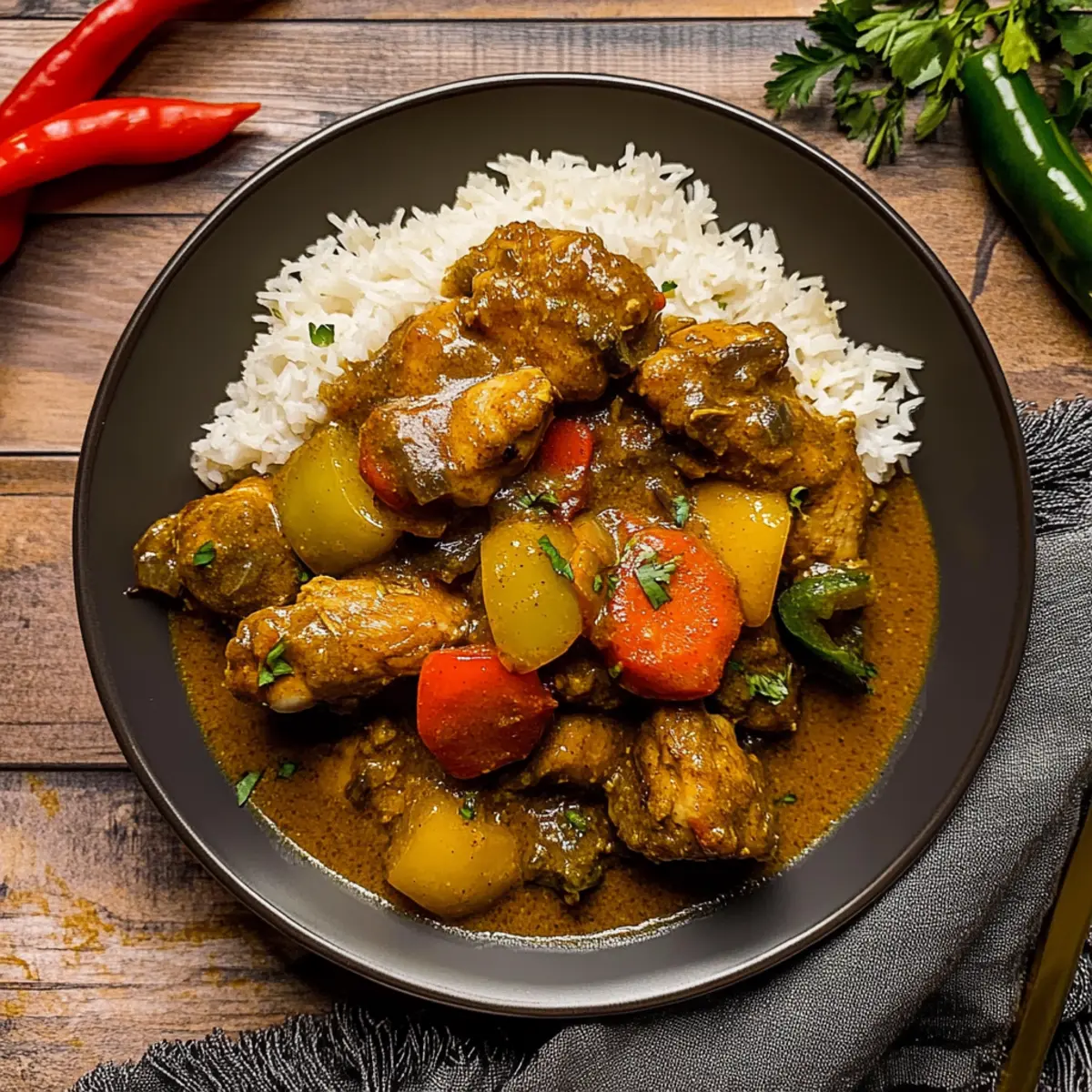 Savory Jamaican Curry Chicken That Dances on Your Taste Buds