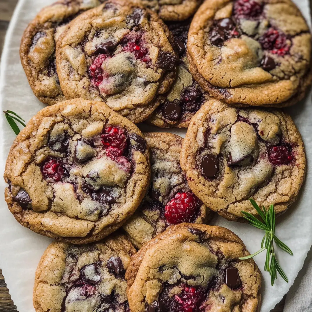 Soft Raspberry Chocolate Chip Cookies You’ll Love to Bake