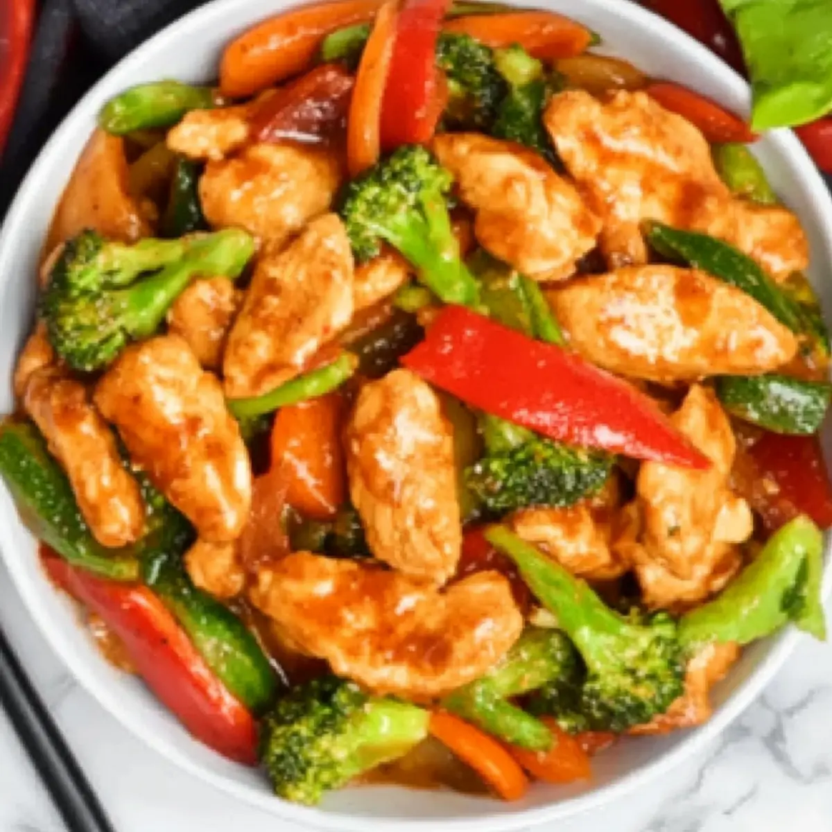 Savor This Chicken with Mixed Vegetable Stir Fry Tonight