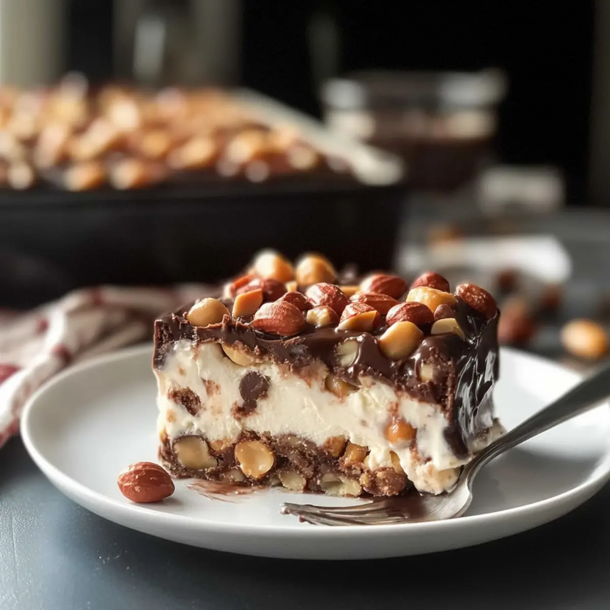 Buster Bar Ice Cream Cake: Your Easy No-Bake Delight!